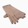 Women's gloves minku "Rock", p. 23 cm, col. brown