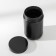 Glass Bank for bulk products "Love in the kitchen", 660 ml, black color