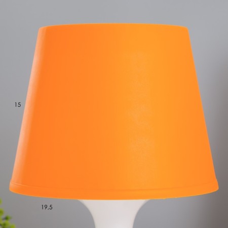 Table lamp 1340004 1HE14 15W Orange D = 19.5 height 28 cm Risalux-2
