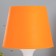 Table lamp 1340004 1HE14 15W Orange D = 19.5 height 28 cm Risalux