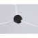 Suspended Ambrella Light, Modern, TR2566, 3HE27, white, black color