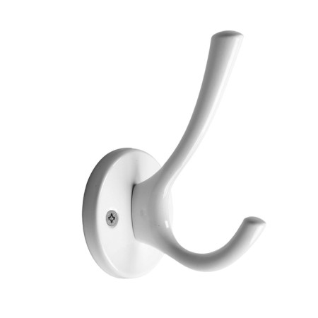 Furniture hook Cappio Simple, two -rod, white