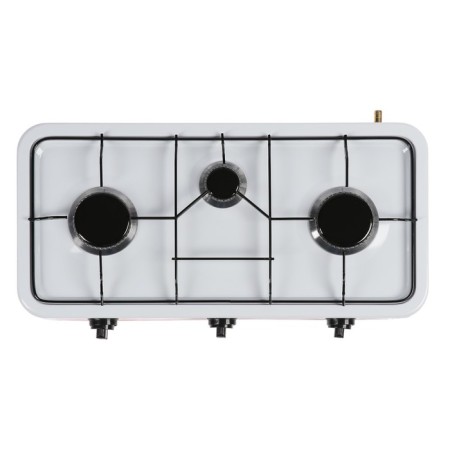 Gas tiles Centec CT-1522, 3 burners, white-1