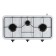 Gas tiles Centec CT-1522, 3 burners, white