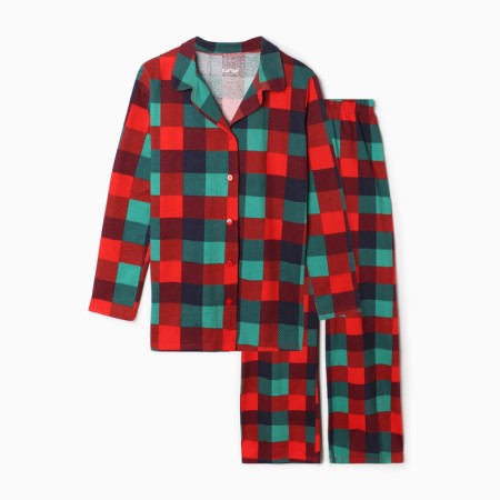 Pajama men's kaftan XMAS MOOD, size 48-5
