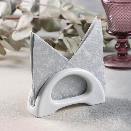 Napkin "linen", white color