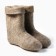 Men's boots with bending, natural color, size 41