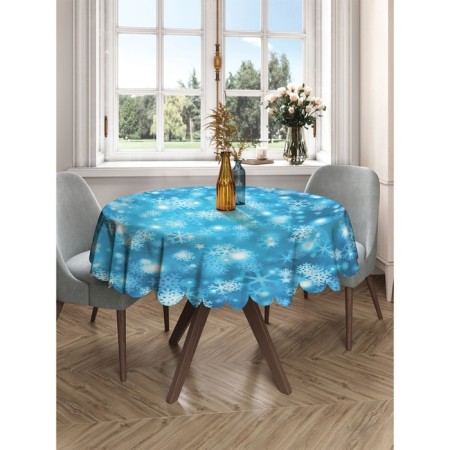 The tablecloth "Snow Patter", Round, Saten, D = 150 cm-2