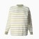 Female sweatshirt, white/olive color, size 44