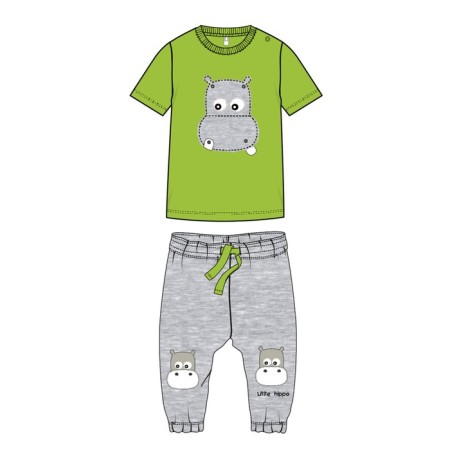 Set for a boy PlayTude: T -shirt and trousers, height 80 cm-2