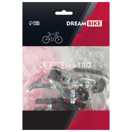 Dream Bike, V-Brake brakes, aluminum, 110 mm frames, pads 60 mm, silver color-4