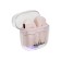 Wireless headphones Mybit Pro13, TWS, inserts, BT 5.0, 30/180 mAh, transparent, purple 99401