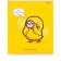 Notebook of 48 sheets in the cage "Creative duckling", cover coated cardboard, glitter, mix