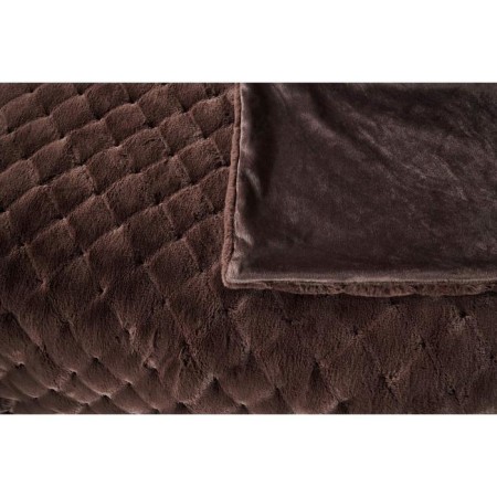 Bernard cover, size 160x220 cm, chocolate color-5