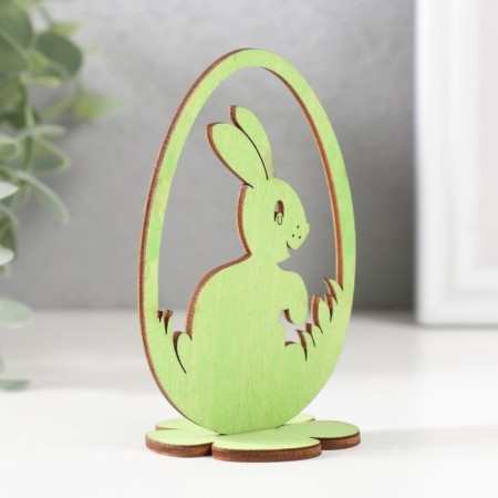 Easter decor "Rabbit" 6.5x4.7x9.3 cm (set 2 parts) Salad-1