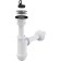 Siphon for the ALCAPLAST A411, DN = 32 mm shell, with a stainless steel grille dn = 63mm