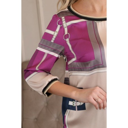 Female jumper, size 46, pink color-2