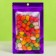 SIP-LOK package with a window, with euroslot, purple, 12 x 18 cm cm