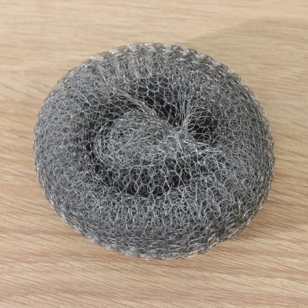 Metal raccoon metal sponge, wicker, galvanized, 40 g-5