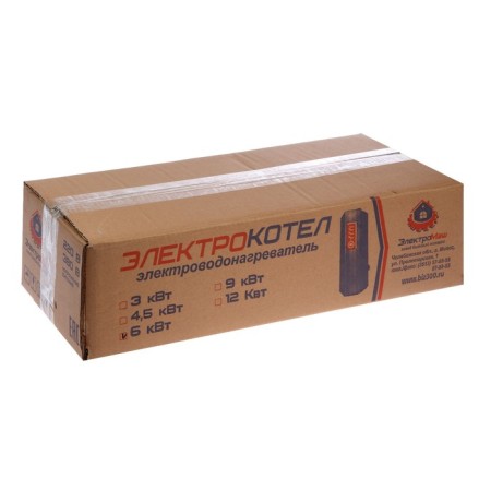 Electric boiler EVPM-A 6 "Electromash", 6 kW, 220/380 in-4