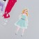 Plastic sticker "Dress the doll. Everyday and evening" 15x20 cm