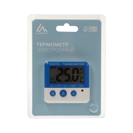 Thermometer LTR-13, electronic, remote sensor 90 cm, white-7