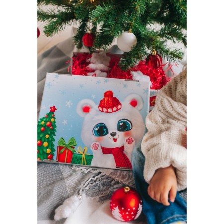 Folding box "Joy and Fun", 31.2 x 25.6 x 16.1 cm, New Year-5
