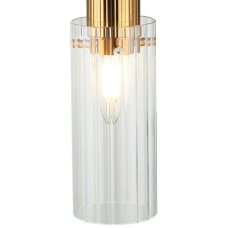 Wall lamp Wunder 1xe14 40W, size 13x8x37.5 cm, bronze color-1