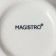 Porcelain mug Magistro "suite", 250 ml, white color
