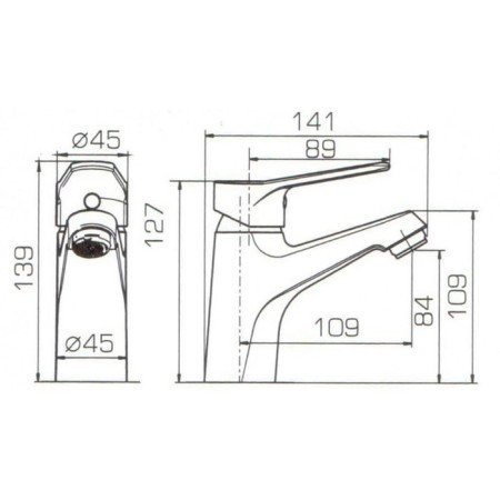 Bravat ECO 7F111147C shell mixer-1