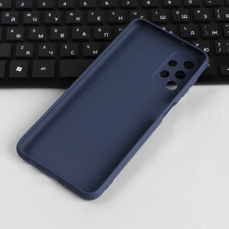 Pero cover for Samsung A13, silicone, blue-2