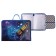 A4 labor folder with handles, 325 x 230 x 25 mm, zipper around, folding bar, plastic, PTR-6 calligrata "rocket"