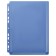A4, 180 μm, calligrata top, PVC, with extension, matte, vertical, 5 pieces, blue