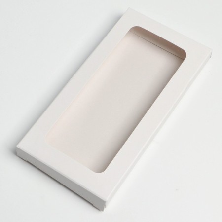 Chocolate box, confectionery packaging, “with love”, with a window, 17.3 x 8.8 x 1.5 cm-3