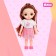 Fashionable hinge doll "Mika" in a dress, mix