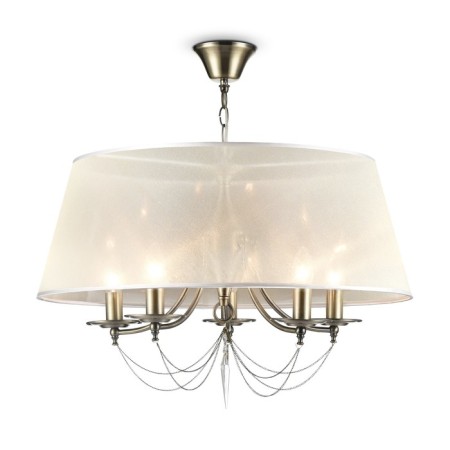 Freya FR2908-PL-05C-BZ Garcia, 630x630x1550 mm, E14, 5x40W, bronze color