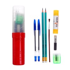 Penal Plastic tube 45 x 195 with filling (9 items) mix