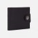 Male purse on a magnet, department for bills, for coins, for maps, dark brown color