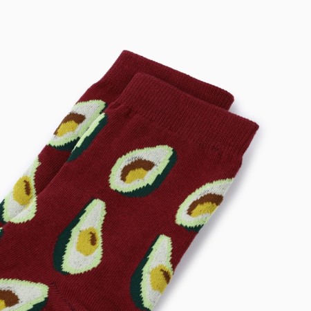 Unisex socks "Avocado" Bot. color, size 36-43-1