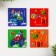 New Year. Magnetic bookmarks “Gas Gas in the New Year”, on a postcard, 4 pcs