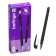 Gel pen 0.5 mm Berlingo Velvet, black rod, rubberized case 243042