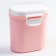 Container for storing baby food, with a spoon, color mix