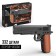 Designer Weapon Techno Pistol, 332 parts, 6 bullets, shoots