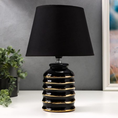 HELP lamp 16610/1BK E14 40W Black-gold 20x20x32.5 cm Risalux