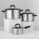 Nadoba oolina pan set, 3 pcs: 1.5 l, 3.2 l, 6 l