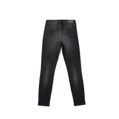 Women's jeans modeling CONTE ELEGANT, size XS, black color-3