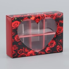 Folding box for 6 sweets 
