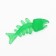 Chewing toy "plankton" Transparent, pp, 12.5 cm, green