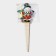 Topper decorative "Snowman" 8.5x25 cm