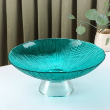 Vase made of glass for fruits 
